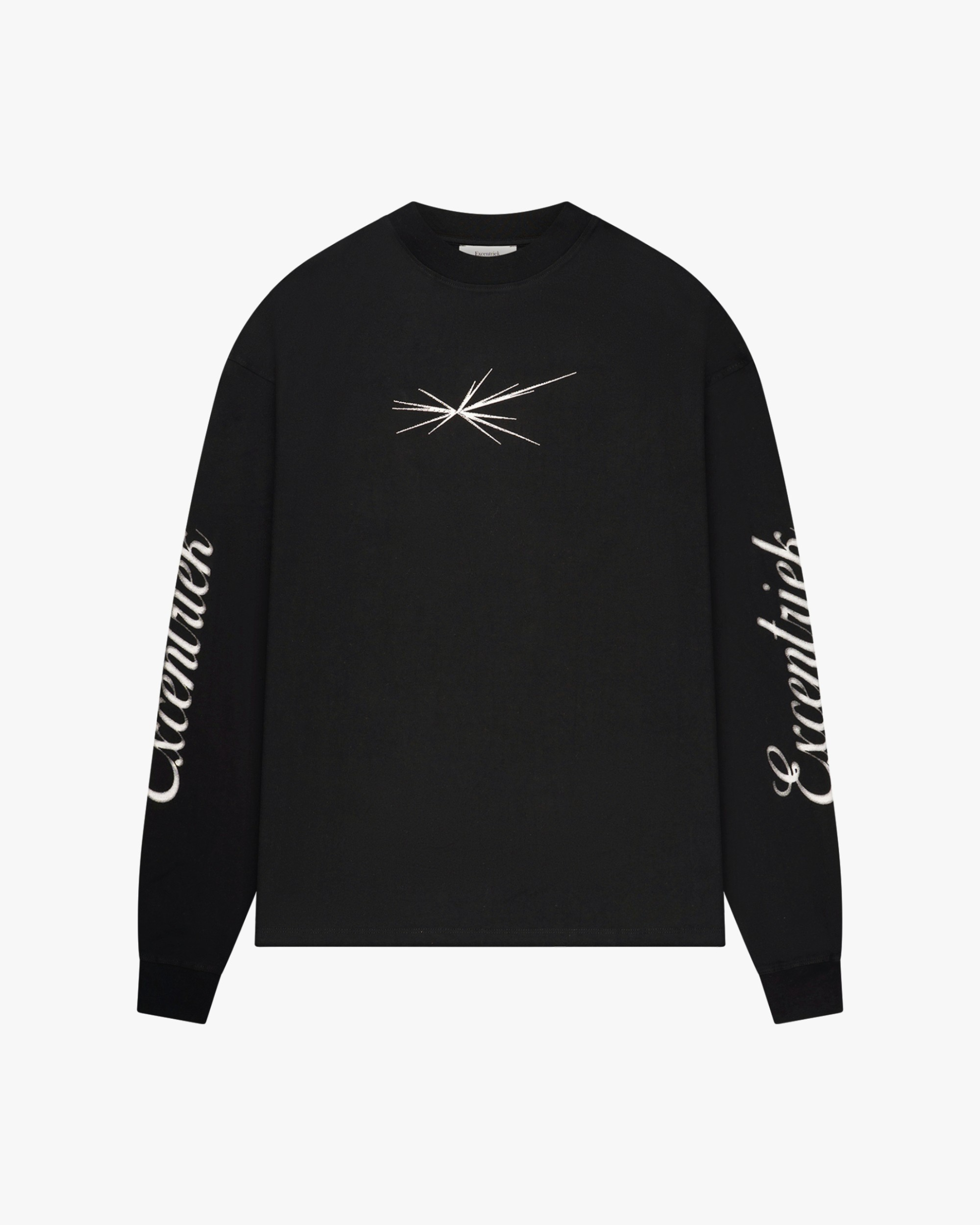 Logo Long Sleeve T-Shirt | Black – Excentriek