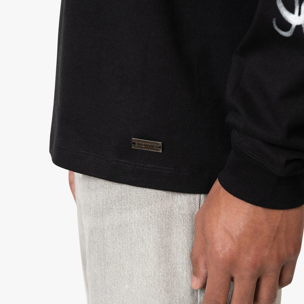 Logo Long Sleeve T-Shirt Black