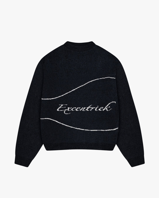 Knitted Sweater Night Blue