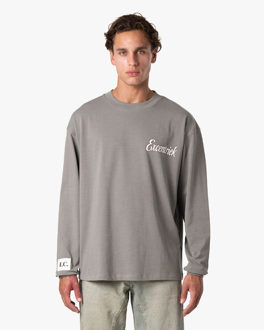 Script Long Sleeve Smoked Earth