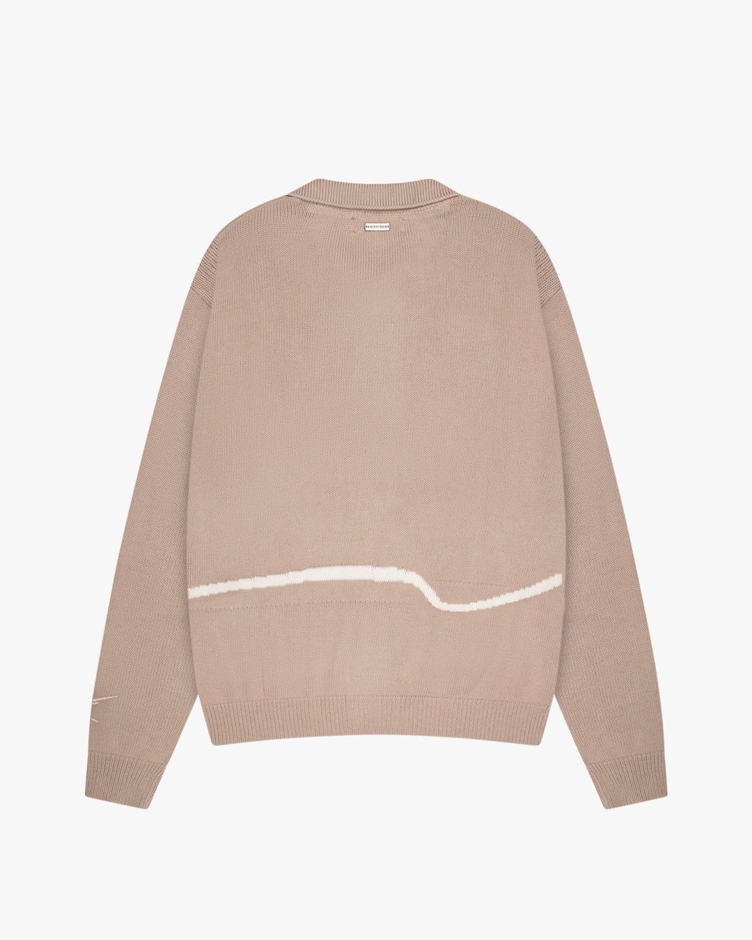 Knitted Cardigan Light Brown