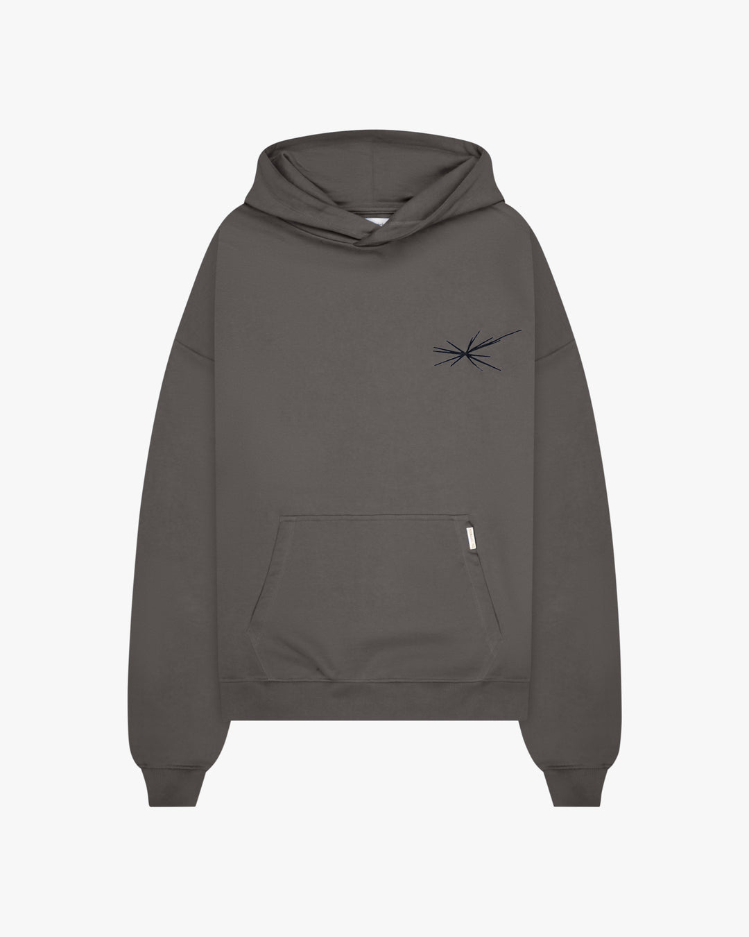 Paris X Excentriek Heavy Hoodie Storm Grey