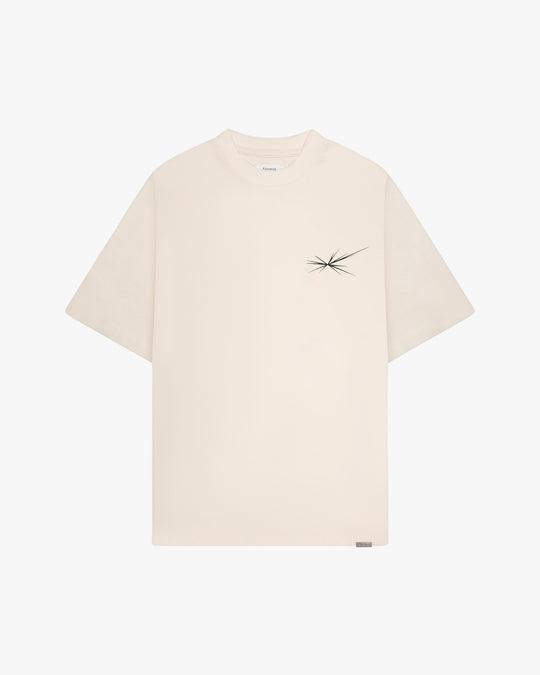 Paris X Excentriek Oversized T-Shirt Off White