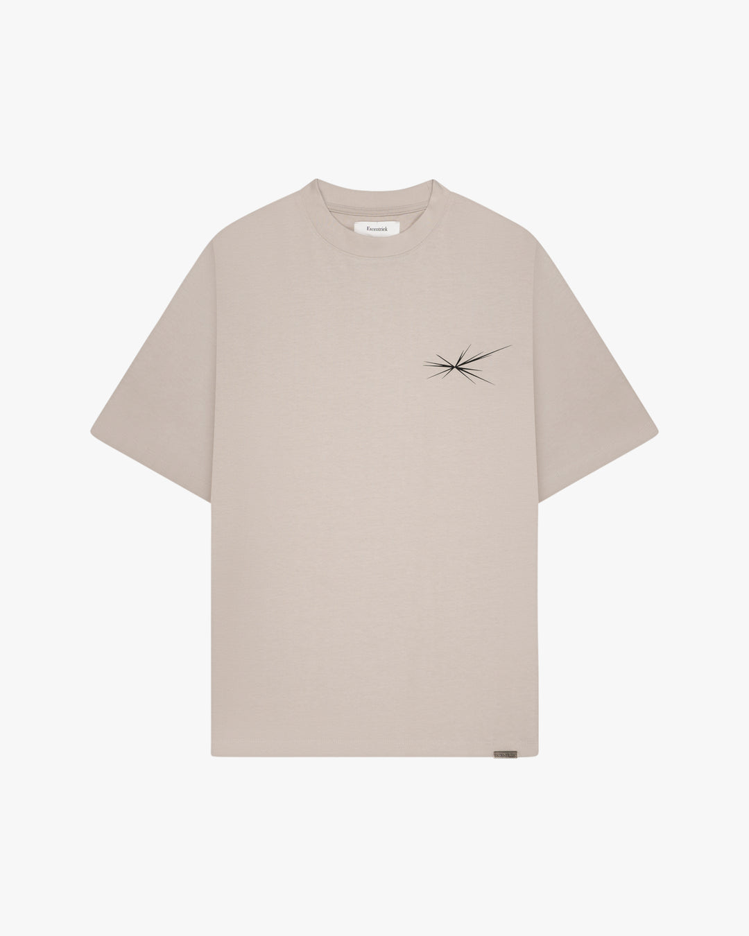 Paris X Excentriek Oversized T-Shirt Stone Grey
