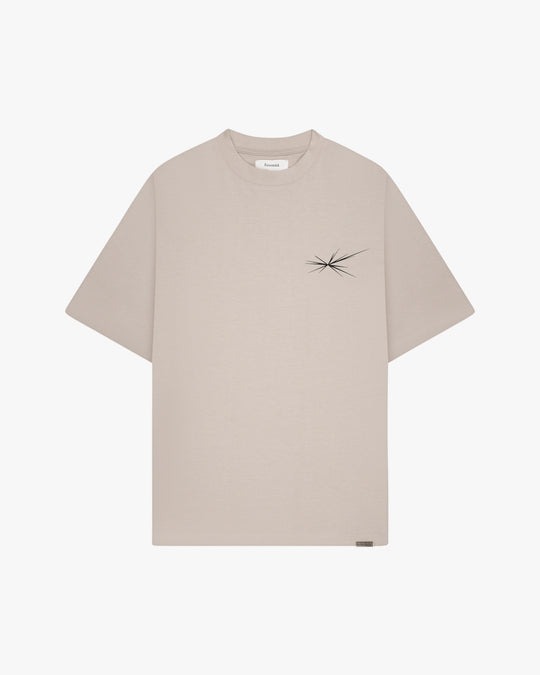Paris X Excentriek Oversized T-Shirt Stone Grey