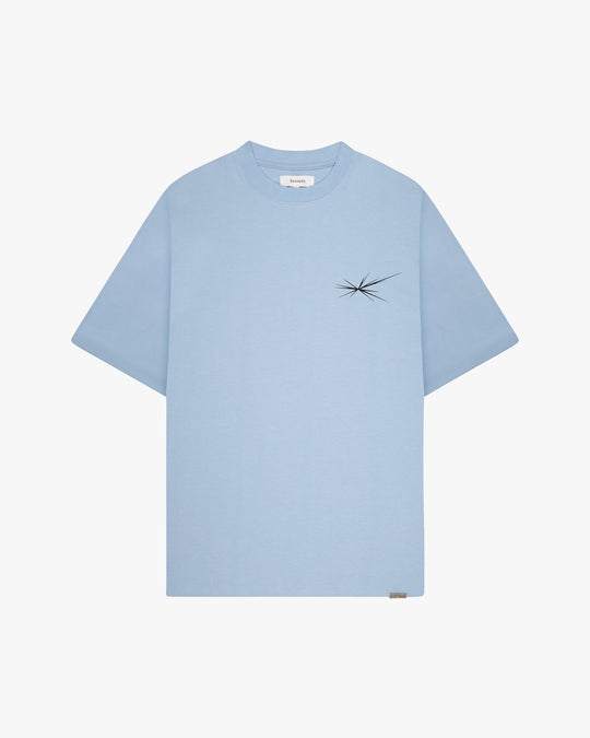 Paris X Excentriek Oversized T-Shirt Sky Blue