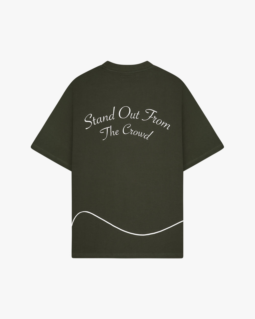 Oversized Community T-shirt Forest Green