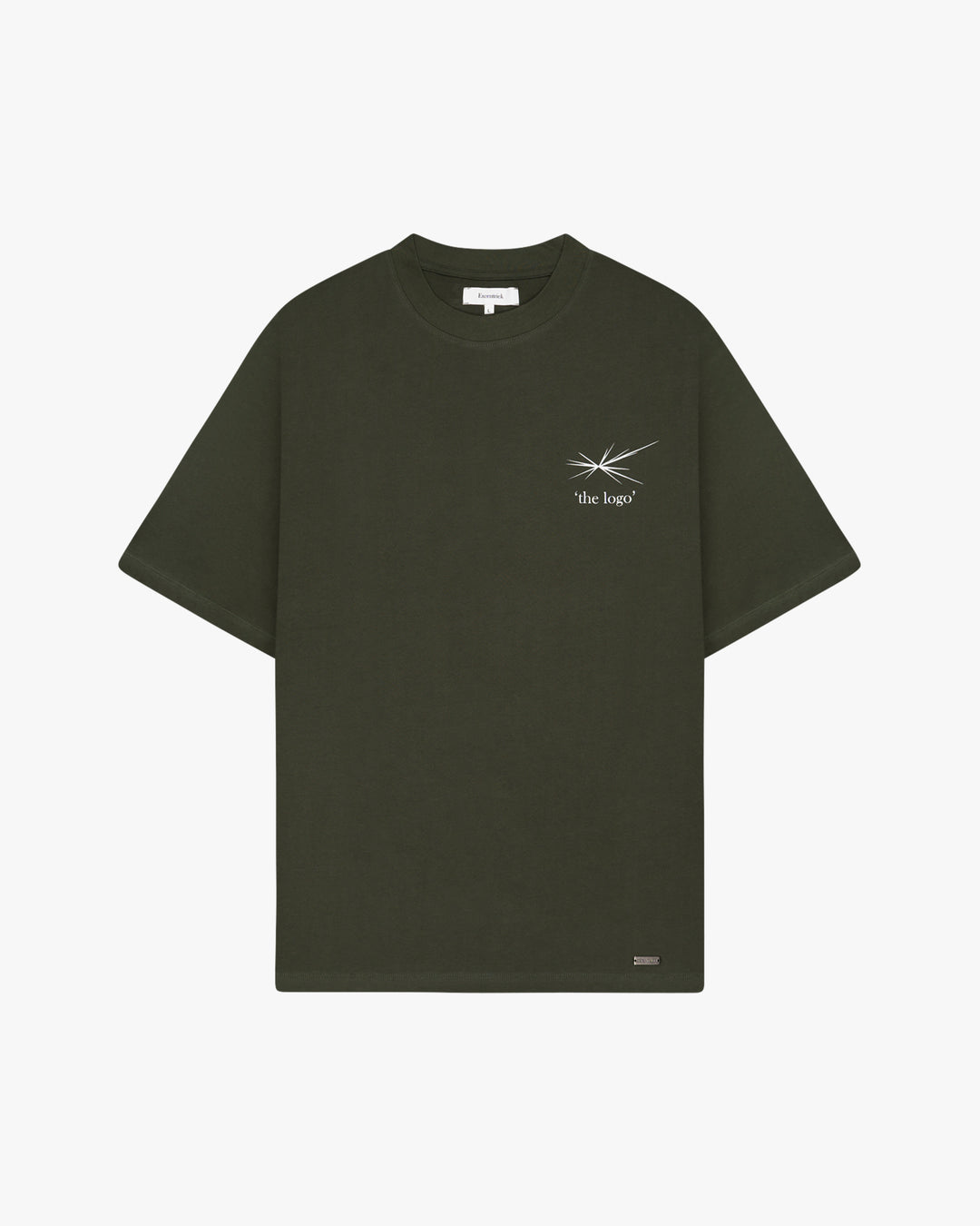 Oversized Community T-shirt Forest Green