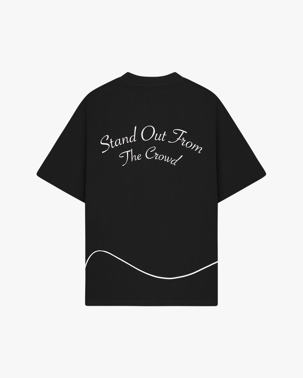 Oversized Community T-shirt Deep Black