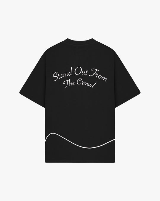 Oversized Community T-shirt Deep Black