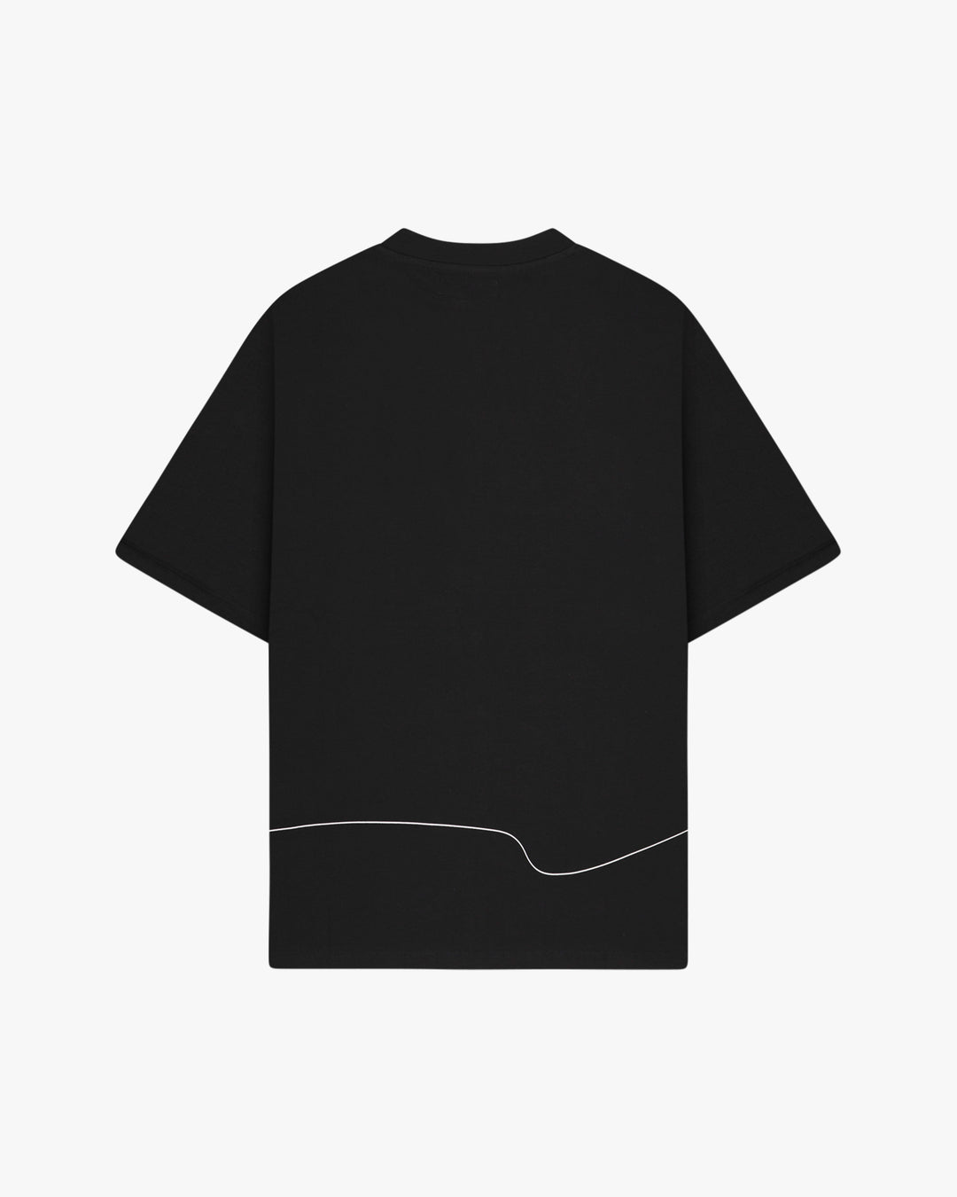 Oversized Pigeons T-shirt Deep Black