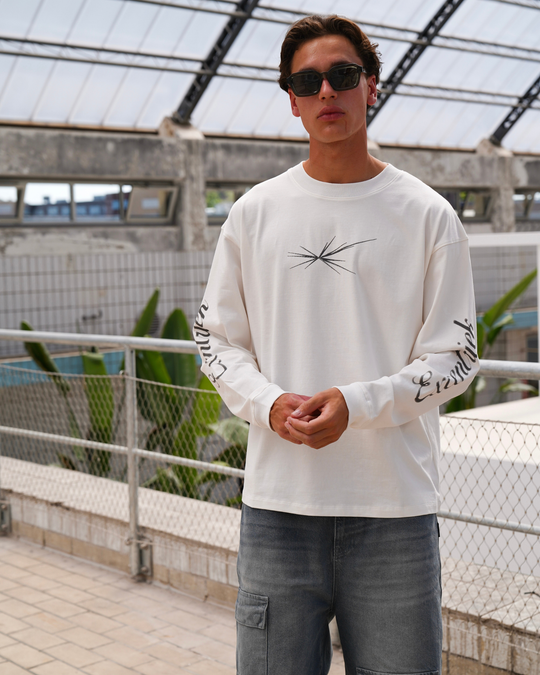 Logo Long Sleeve T-Shirt | White