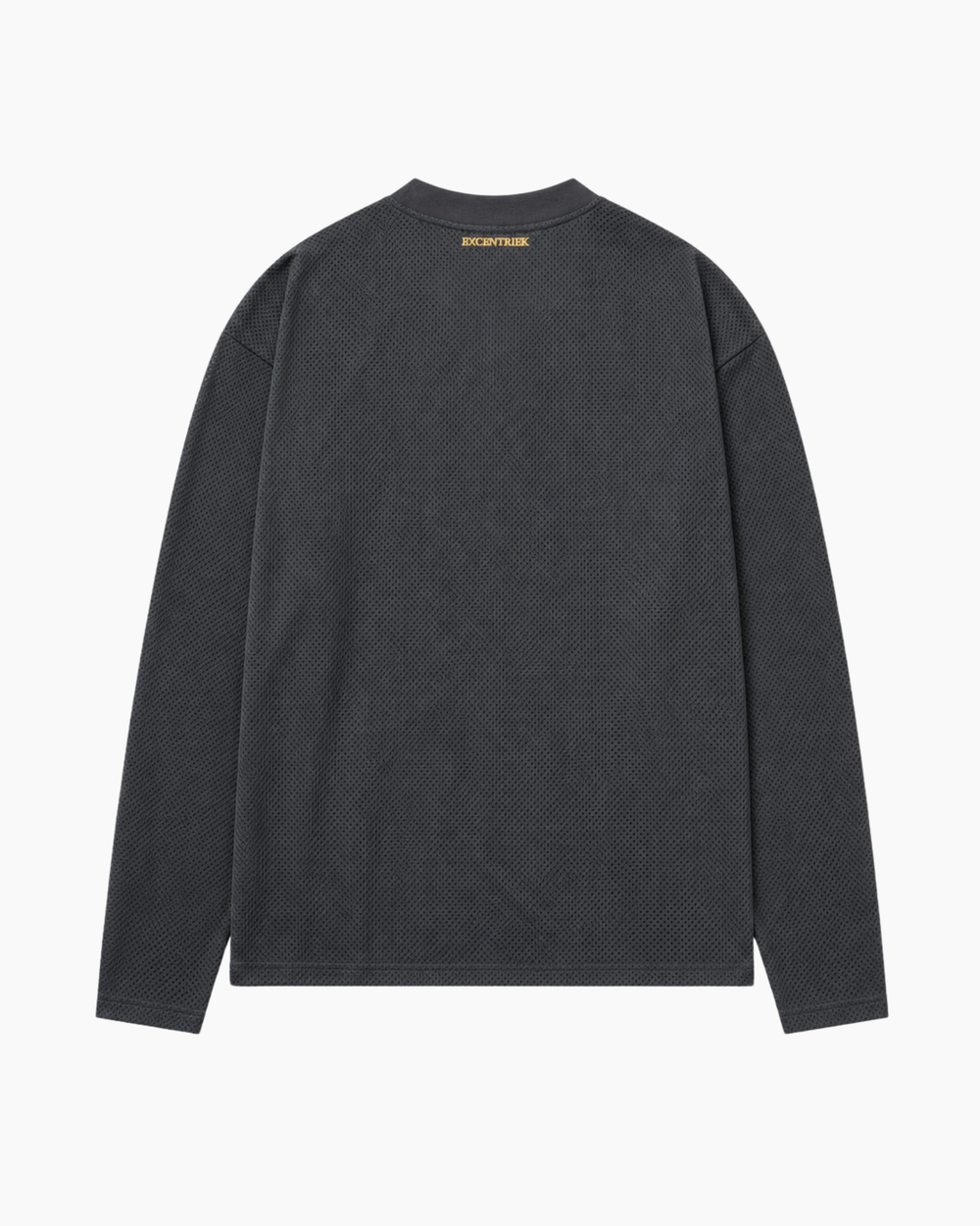 Mesh Long Sleeve | Deep Black