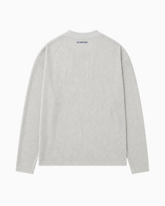 Mesh Long Sleeve | Grey