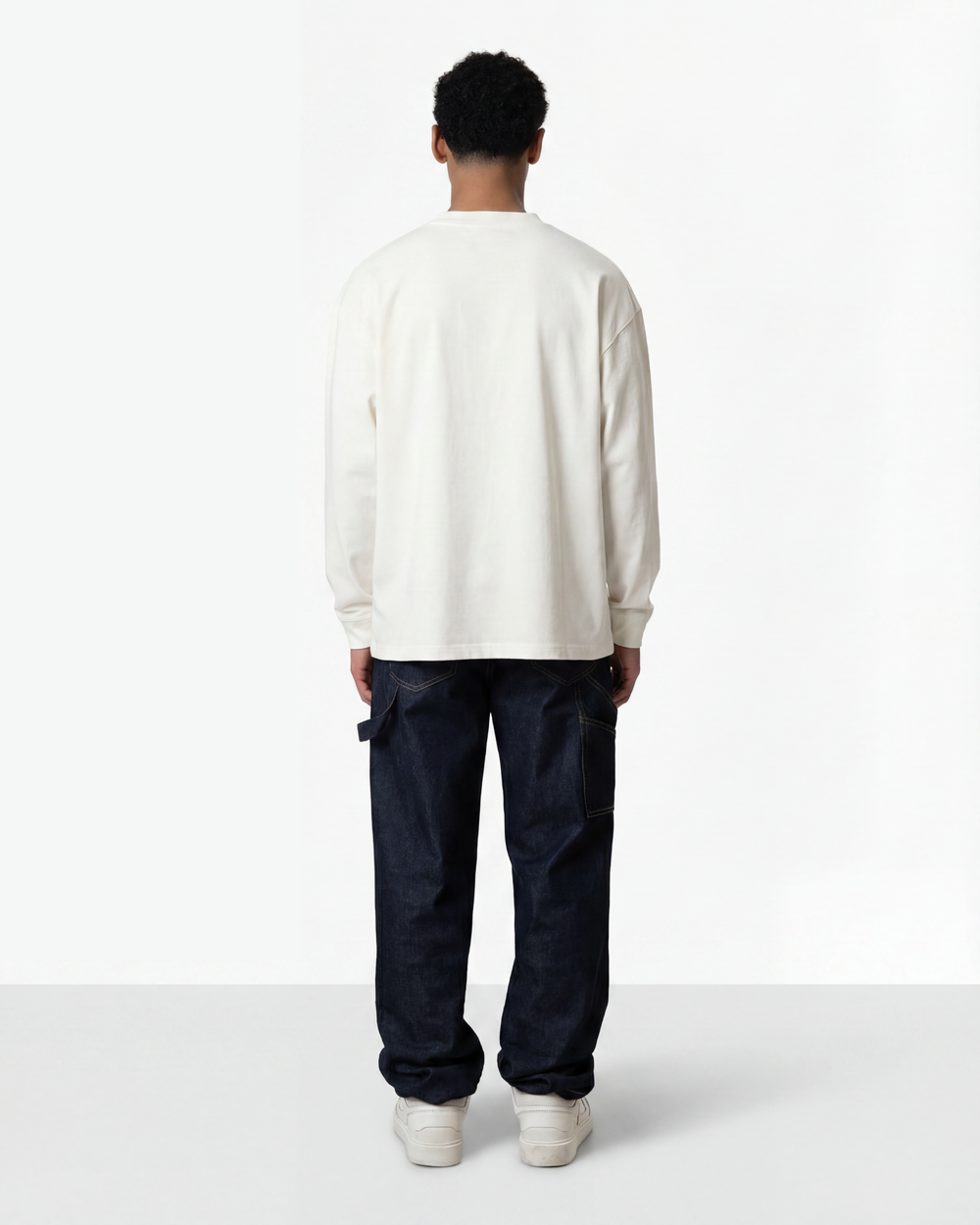 Definition Long Sleeve Broken White