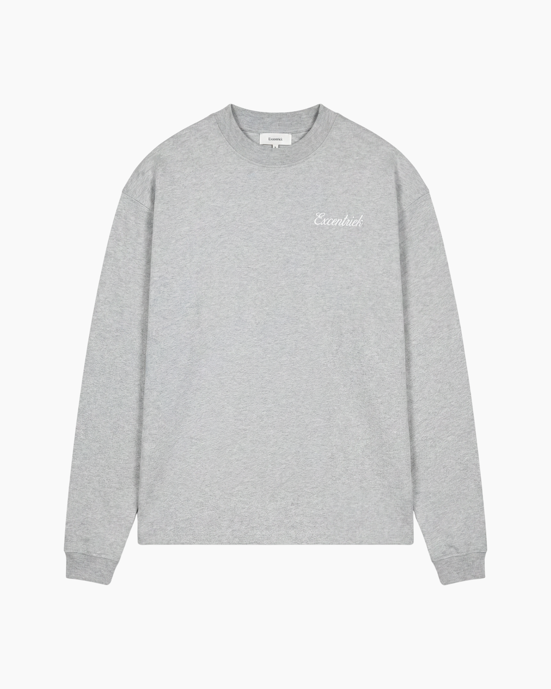 Initial Long Sleeve | Melange Grey