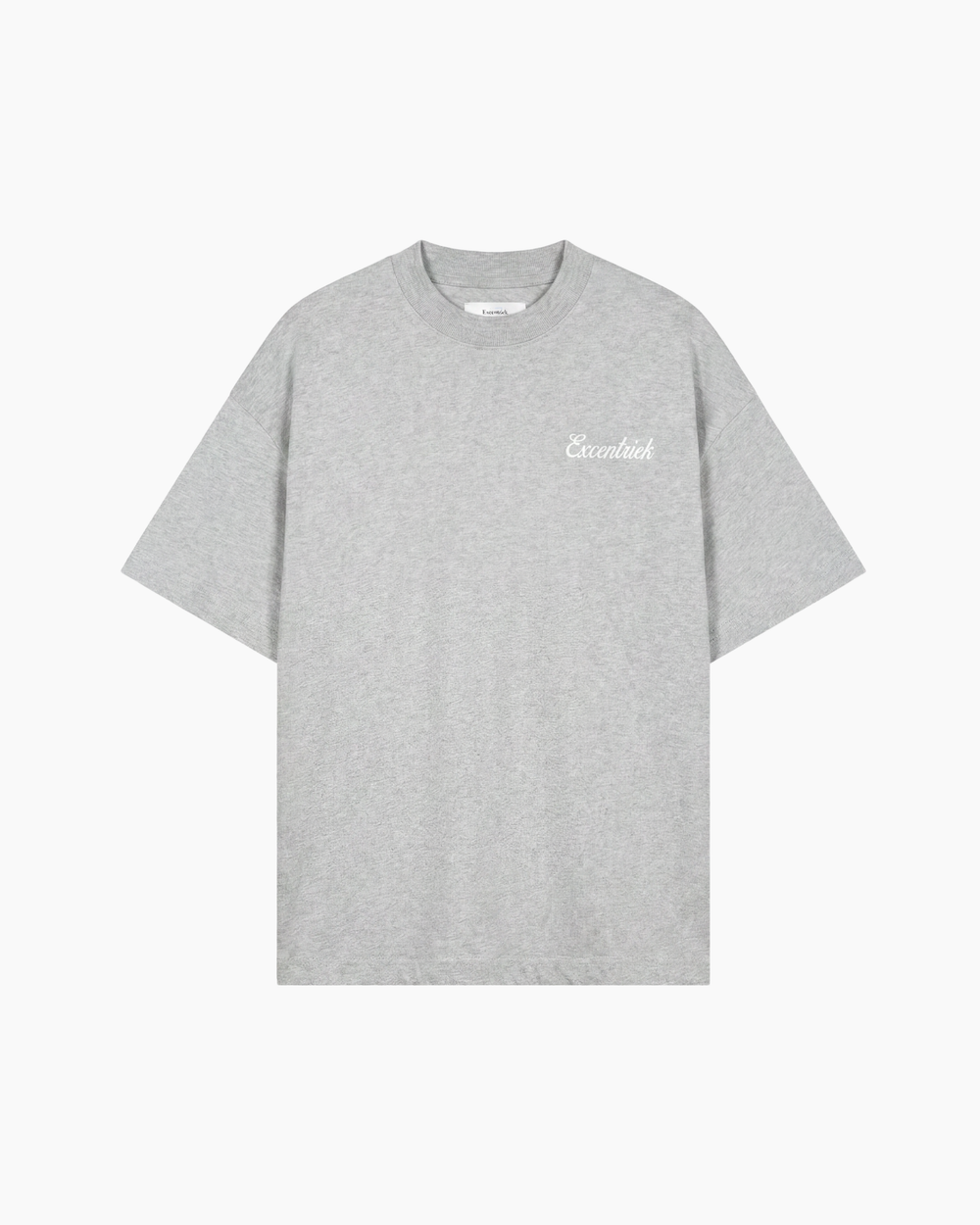 Initial Tee | Melange Grey