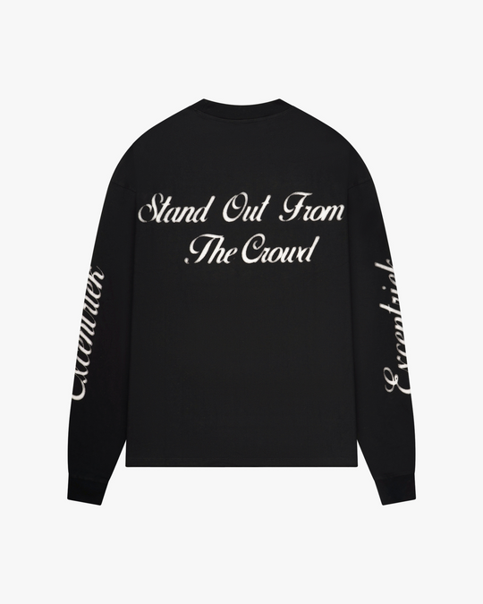 Logo Long Sleeve T-Shirt Black