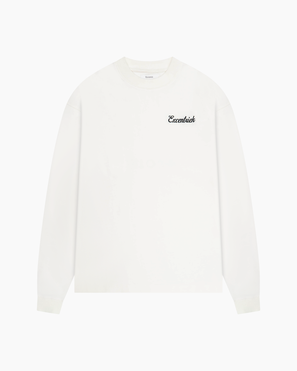 Initial Long Sleeve | White