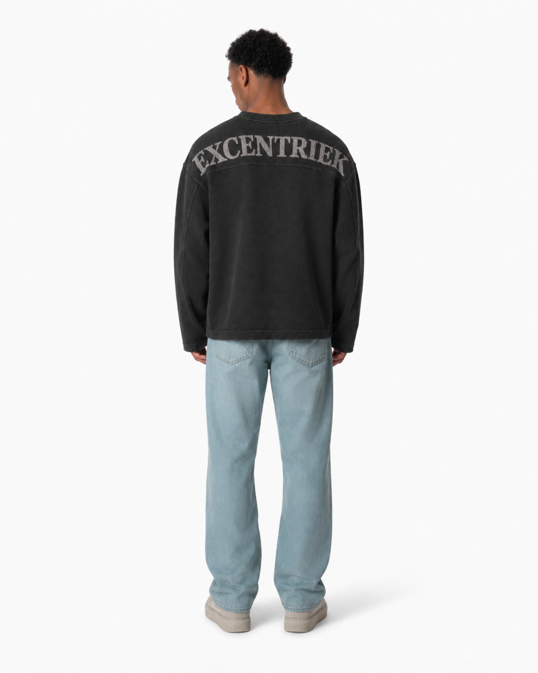 Waffle Long Sleeve | Washed Antracite