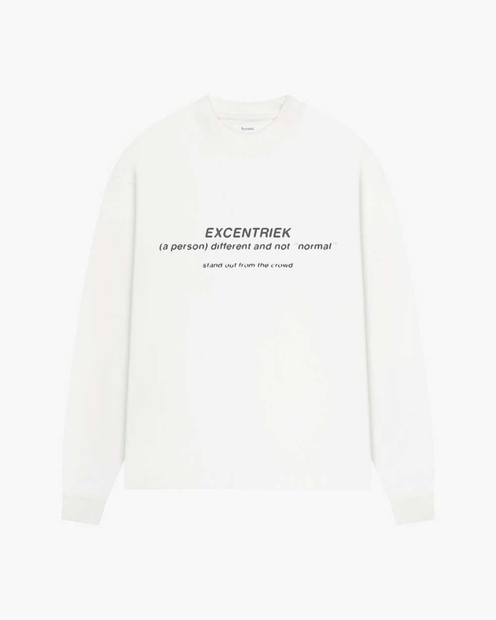Definition Long Sleeve Broken White