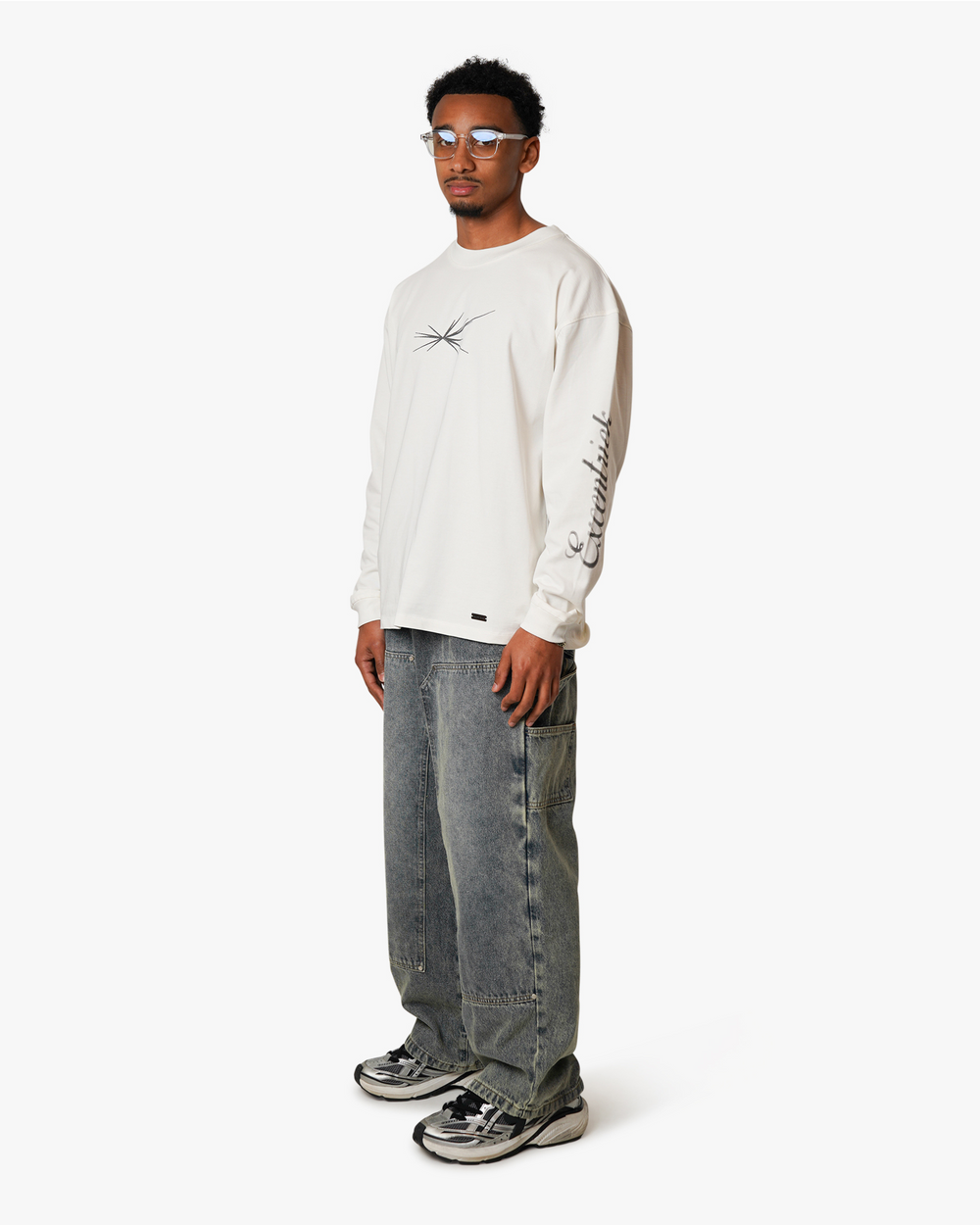 Logo Long Sleeve T-Shirt White