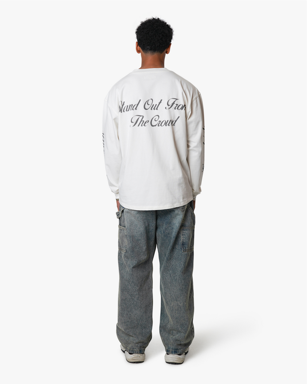 Logo Long Sleeve T-Shirt White