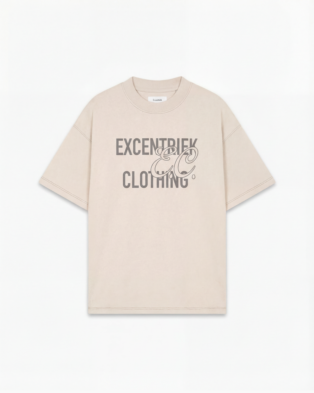 Outerlines Tee Sand Grey