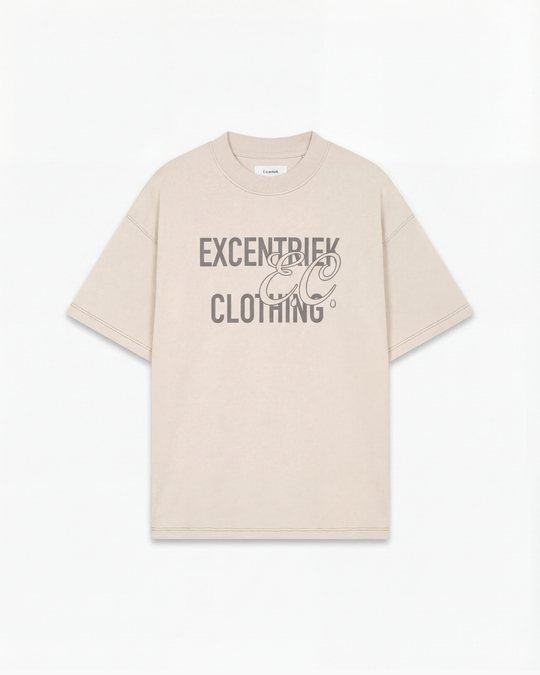 Outerlines Tee Sand Grey