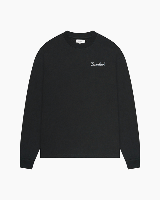 Initial Long Sleeve | Black