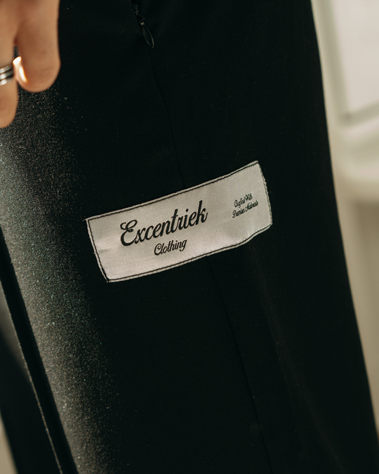 Patched Pantalon | Deep Black