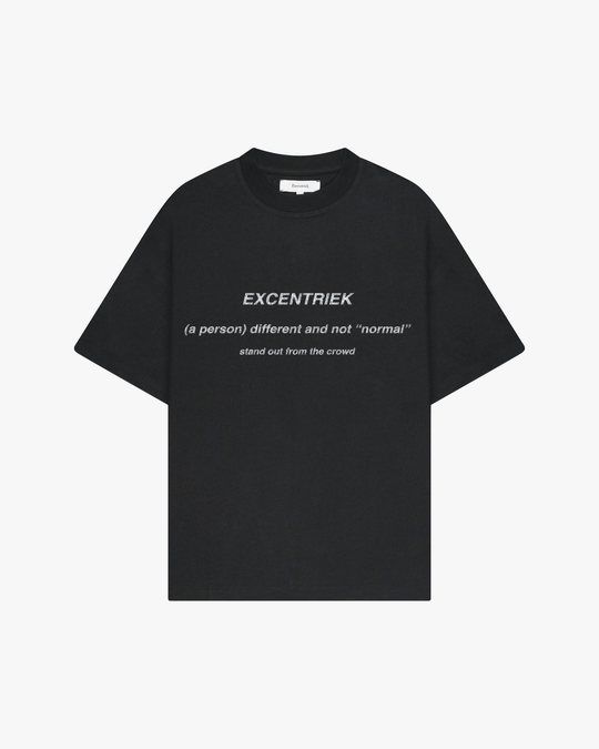 Definition Tee | Deep Black