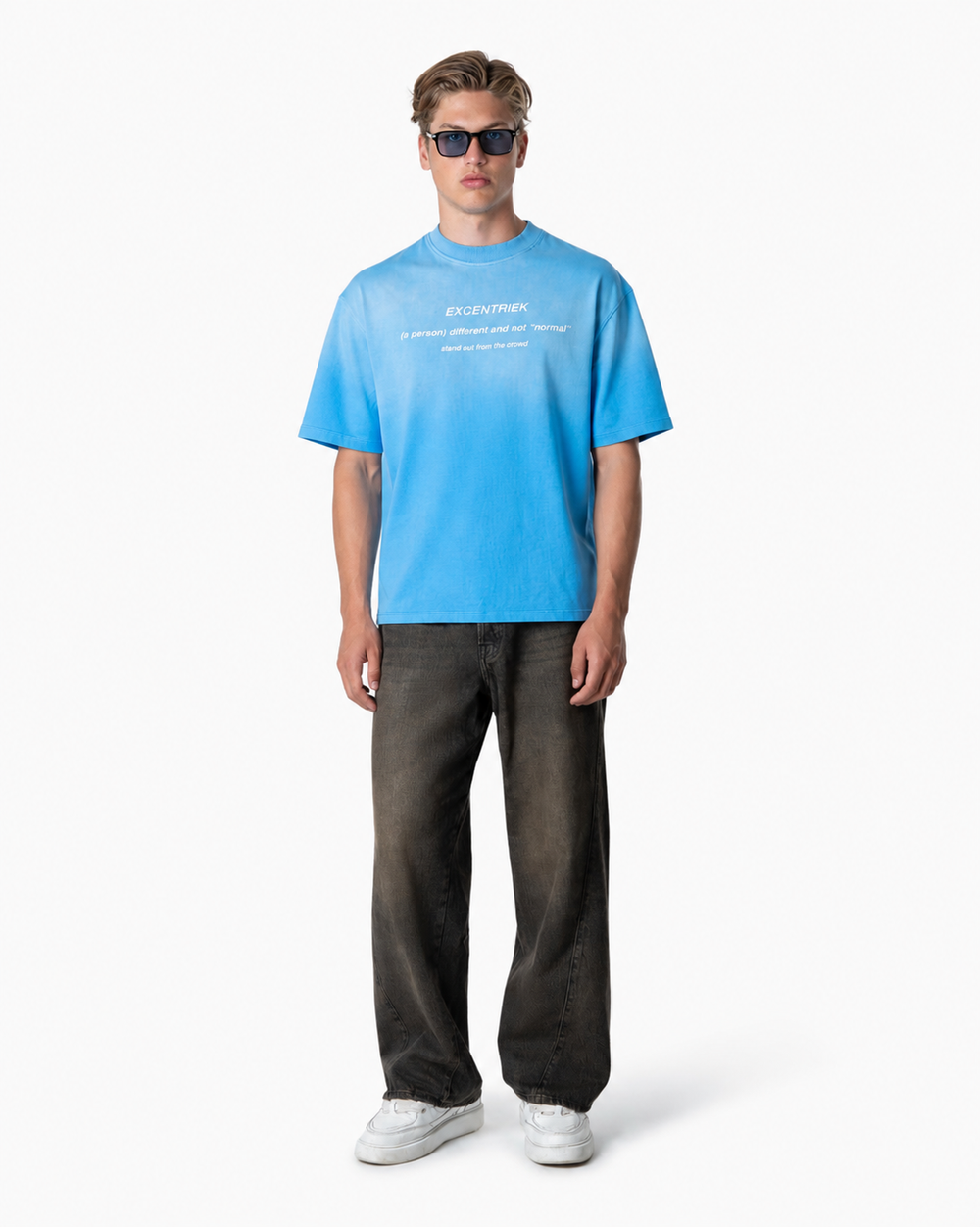 Definition Tee | Washed Blue