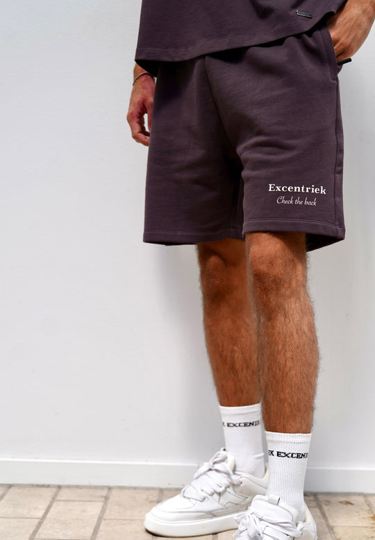 Check The Back Short Charcoal