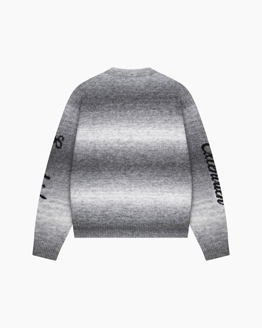 Blurred Lines Sweater | Marble Grey