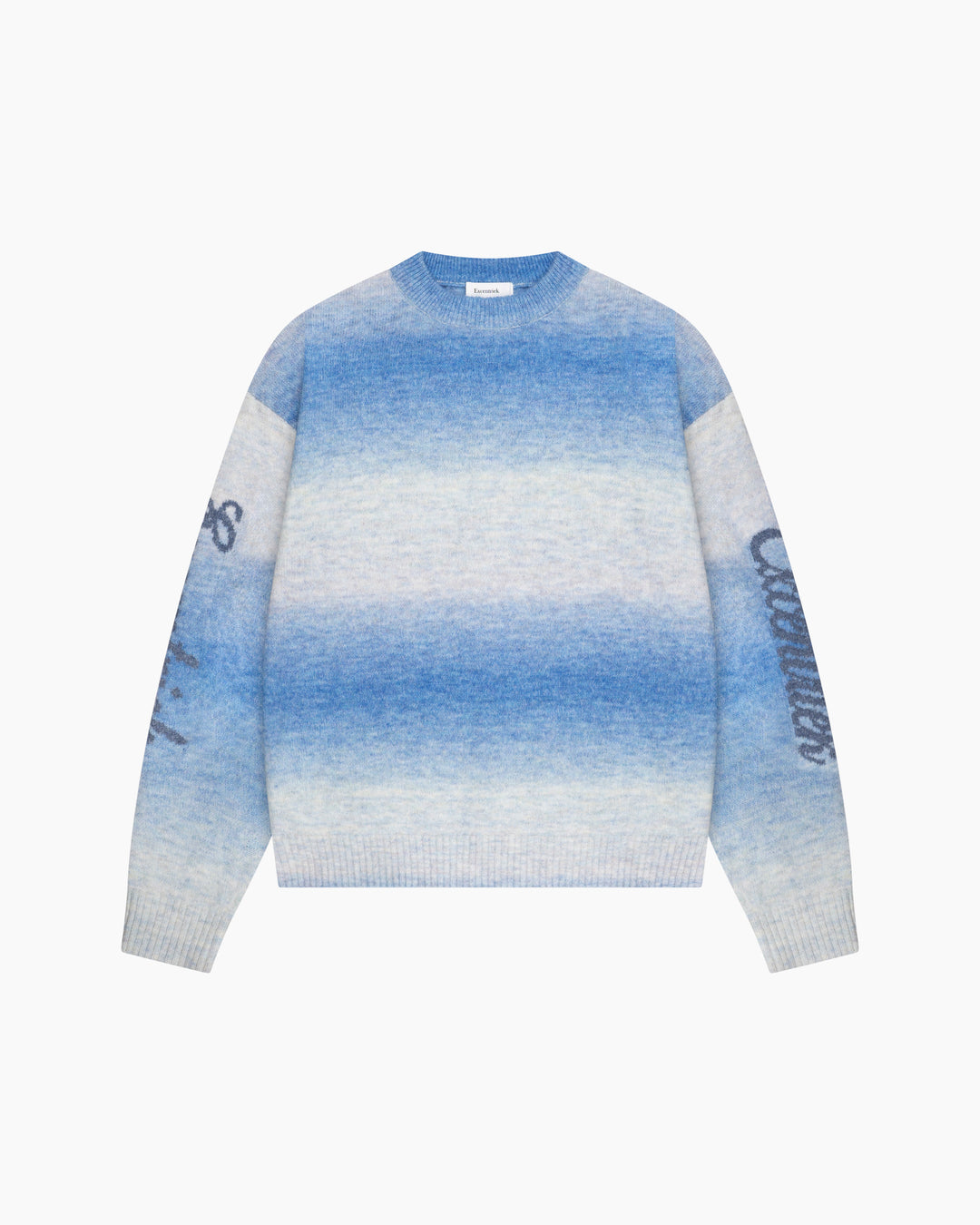 Blurred Lines Sweater | Ocean Blue