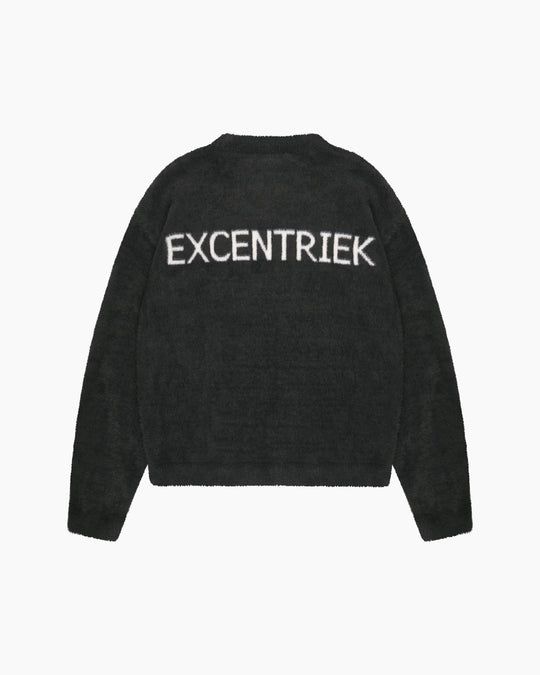Furry Sweater | Deep Black