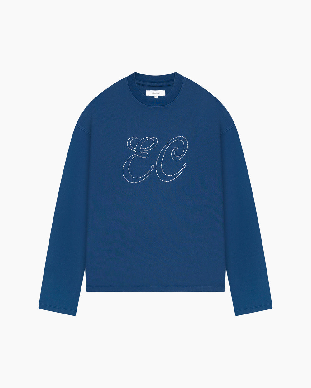 Stitched Long Sleeve | Washed Blue