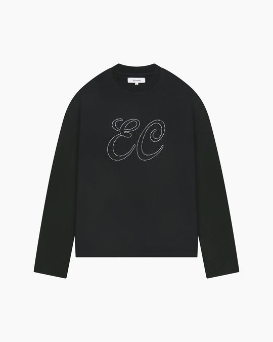 Stitched Long Sleeve | Washed Antracite