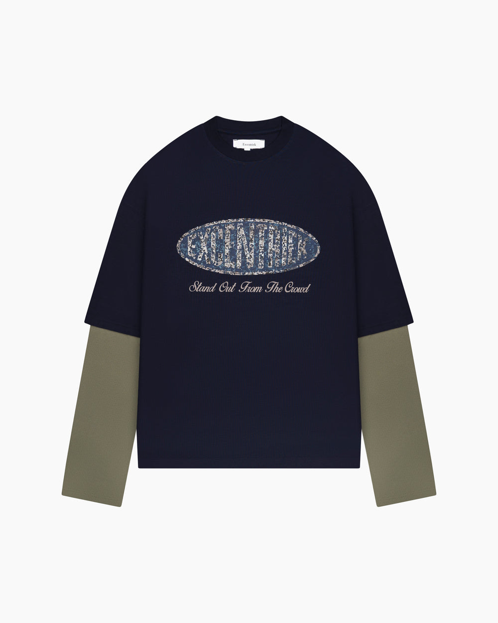 Crest Long Sleeve | Blue/Green