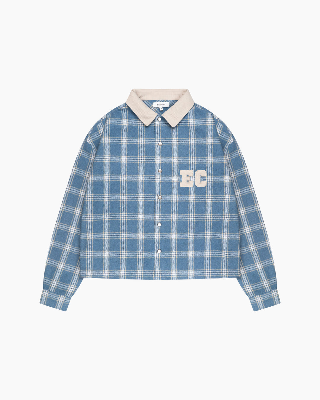 Contrast Flannel Blue