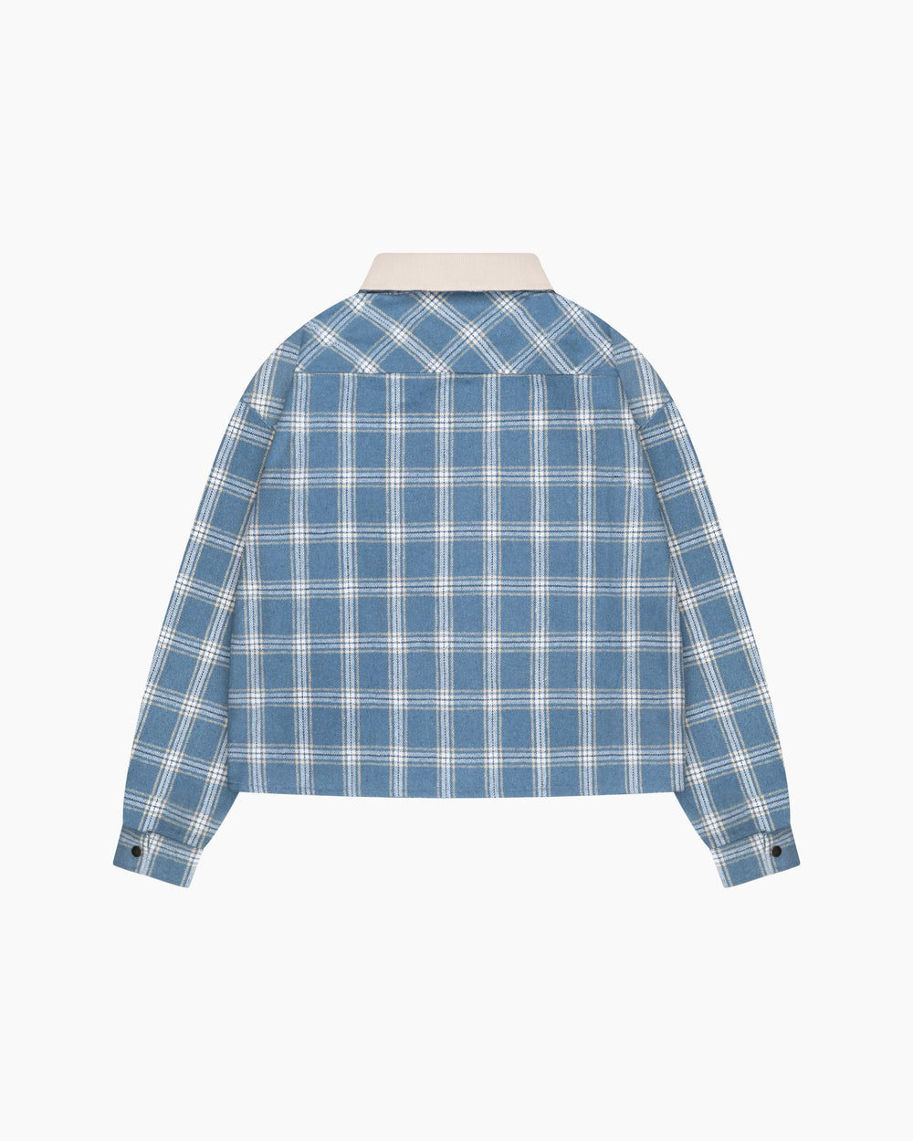 Contrast Flannel Blue