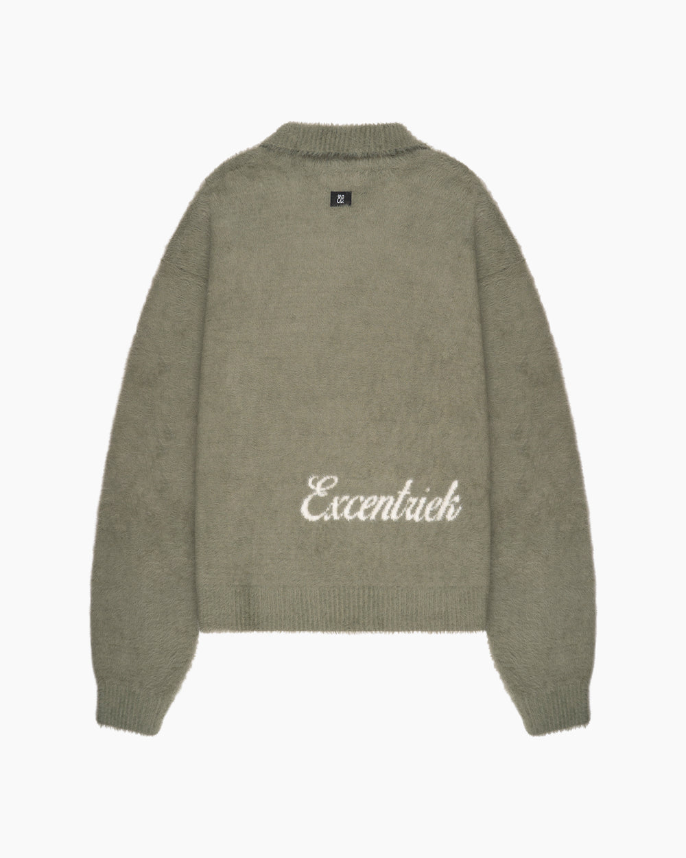 Furry Polo Deep Green