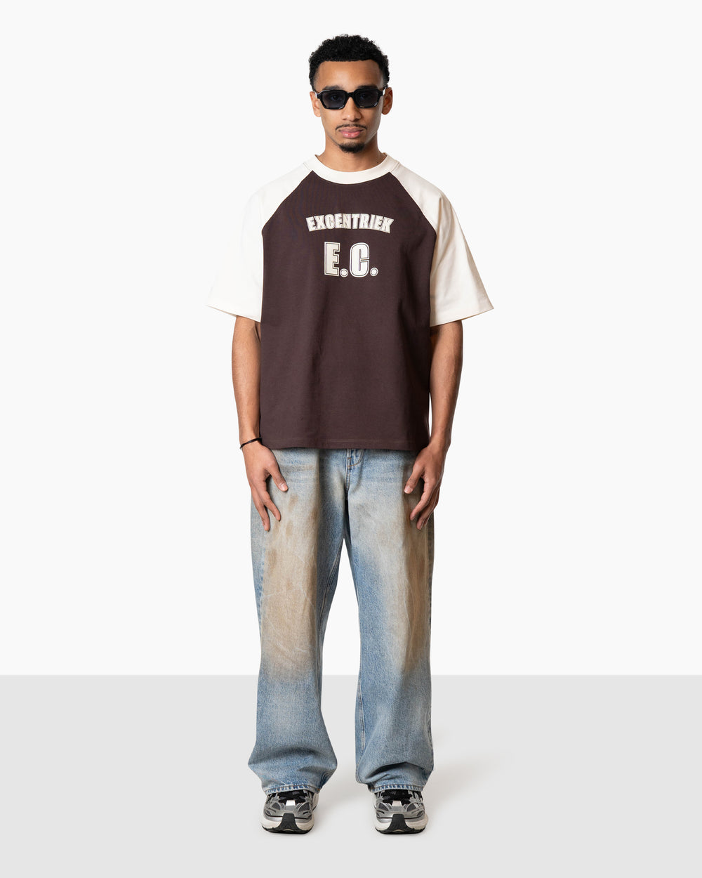 Baseball Tee Cream/Brown