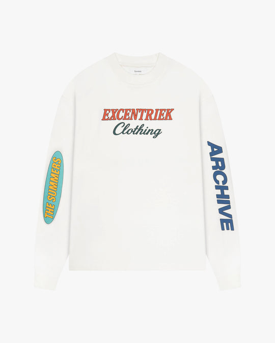 Archive Long sleeve Broken White