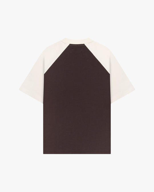 Baseball Tee Cream/Brown
