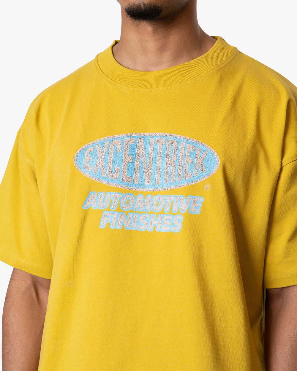 Automotive Tee Broken Mustard