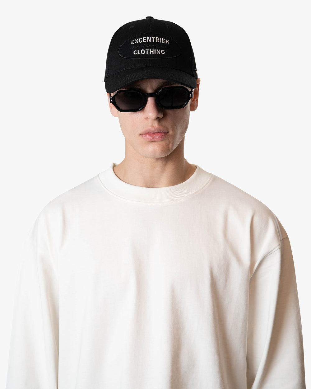 Embroided Cap Deep Black