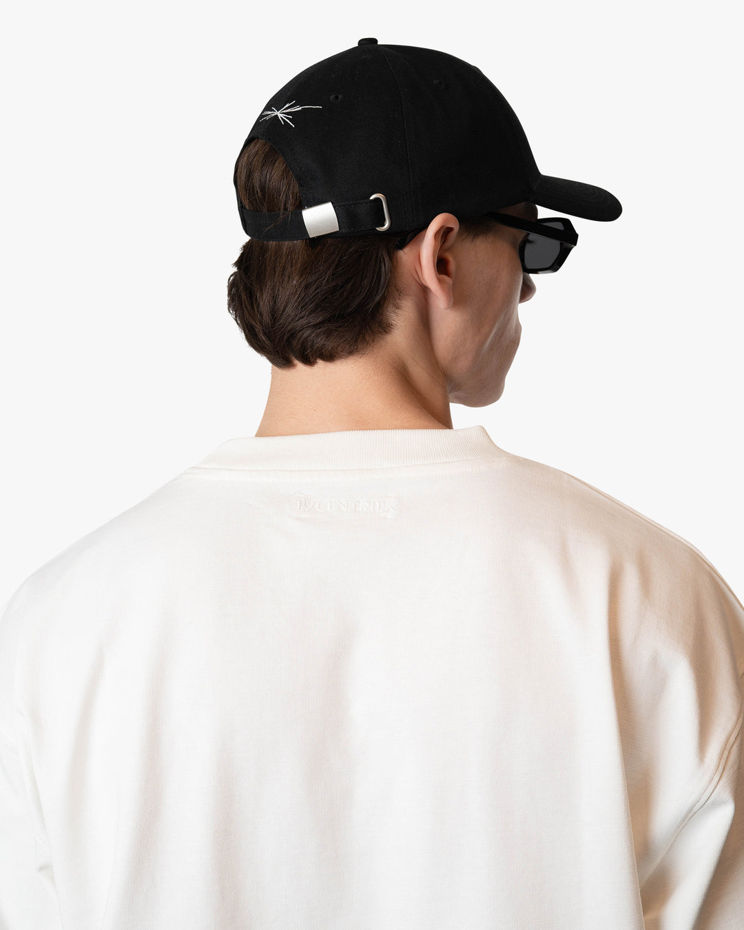 Embroided Cap Deep Black