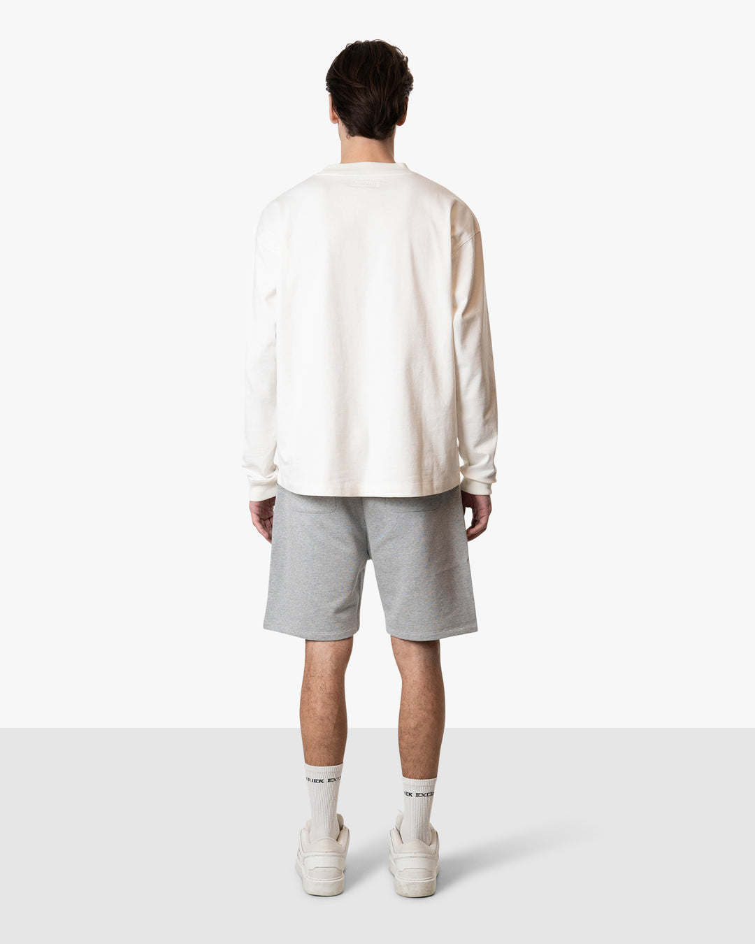 Initial Long Sleeve | White
